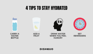 4 tips to stay Hydrated