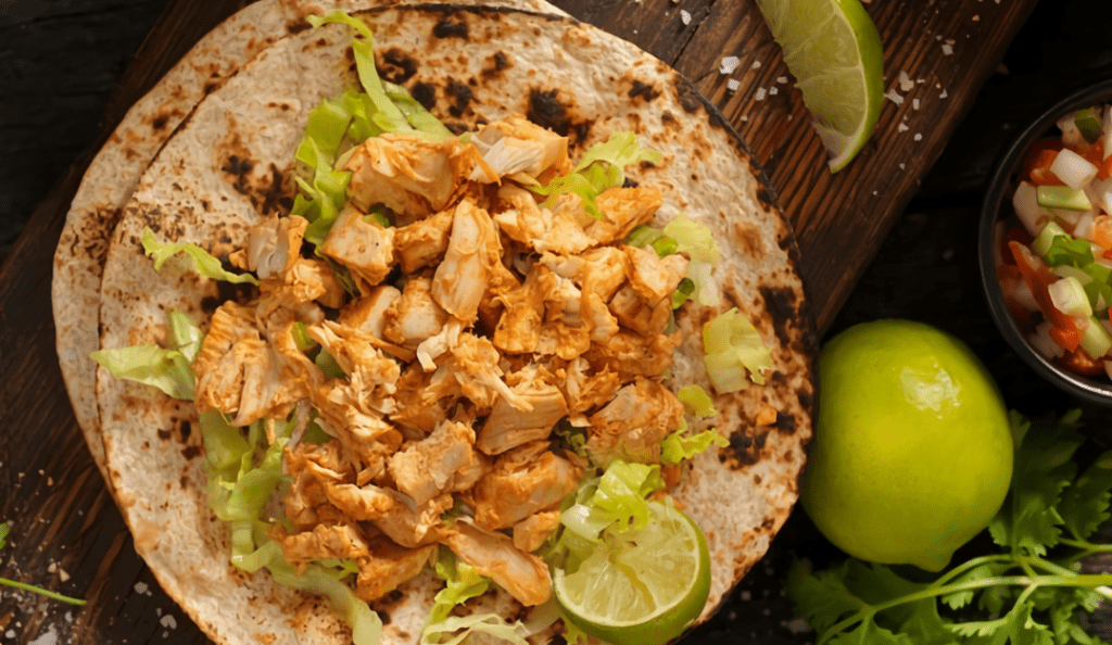 Grilled BBQ Chicken Tacos
