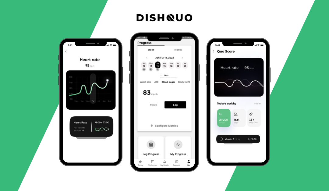 Dishquo Mobile App For Meal Planning