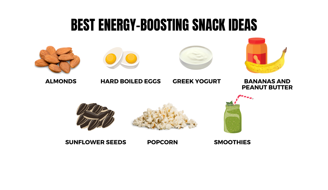 Energy boosting snacks ideas