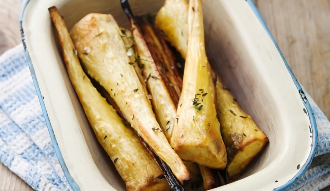 Air Fried Parsnip Chips