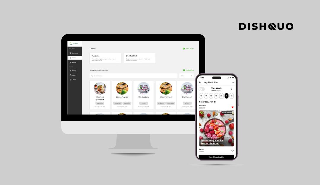 Dishquo - Best Meal Planning Software